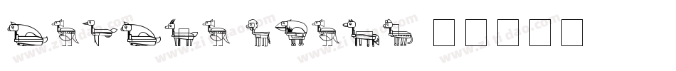 People Freak字体转换